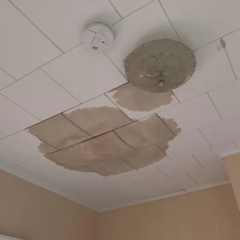 Ceiling Water Damage Repair in Hudson, ME