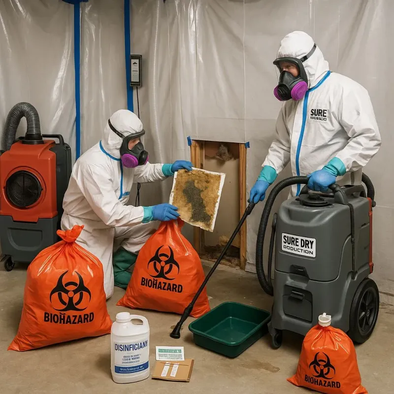 Contaminated Water Handling Protocols process in Hudson, ME