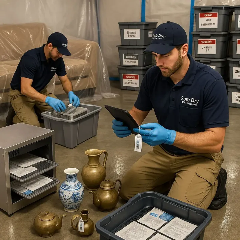 Content Protection and Restoration process in Hudson, ME