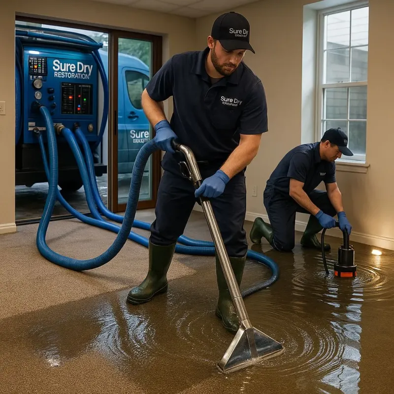 Water Extraction and Removal process in Hudson, ME